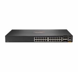 Aruba 6200F 24G Class4 PoE 4SFP+ 370W Managed L3 Gigabit Ethernet [10/100/1000] Power over Ethernet [PoE] 1U Black (HPE Aruba 6200F 24G Class4 PoE 4SFP+ 370W Switch - Switch - L3 - Managed - 24 x 1...