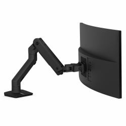 Ergotron HX Series 45-475-224 Flachbildschirm-Tischhalterung 124,5 cm [49"] Tisch/Bank Schwarz (HX DESK MONITOR ARM MBK - )