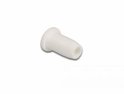 DeLOCK LWL Staubschutzkappe für Steckverbinder mit 1,25 mm Hülse 10 Stück weiß (Kabelverbinder RJ45 Buchse zu, AuÃenbereich, Netzwerk, Outdoor AuÃenbereich)