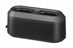 TOA BC-2000 Akkuladegerät Batterie des Mikrofonsenders (BC-2000 D5000 Series Radio Microphone Battery Charger, 2-way)