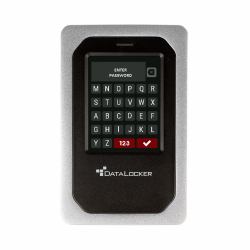 DataLocker DL4 FE, 15.3TB SSD, FIPS 140-3 L3, AES 256-bit, Touchscreen, USB 3.2 Gen 1 (DataLocker DL4 FE 15.3TB USB-C / -A SSD)
