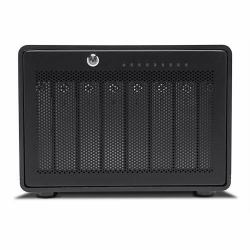 OWC ThunderBay 8 Disk-Array Desktop Schwarz (OWC 0TB ThunderBay 8 RAID Ready 8-Bay External Storage Enclosure with 2x TB3 Ports without Softraid!!)