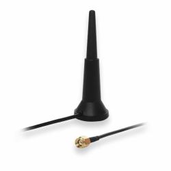 Teltonika PR1KRD30 Netzwerk-Antenne RP-SMA 3 dBi (WIFI DuaL-Band magnetic SMA - antenna PR1KRD30, 3 dBi, - 2.4-2.5/5.1-5.95 GHz, 50 O, RP-SMA, Male, Vertical polarization - Warranty: 24M)