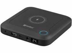 Sandberg 420-57 Powerbank 24000 mAh Kabelloses Aufladen Schwarz (All-in1 Laptop Powerbank 24000 - All-in1 Laptop Powerbank - 24000, Black, E-book reader, Mobile phone/Smartphone, Notebook/netbook, ...