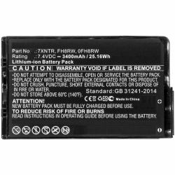 CoreParts MBXDE-BA0184 tablet spare part/accessory Battery (Laptop Battery for Dell - 26.64Wh 7.4V 3600mAh 25WH - Li-ion 7.4V 3.4Ah Latitude 12 7202, Latitude 7202, Latitude 7202 Rugged Tablet - Wa...