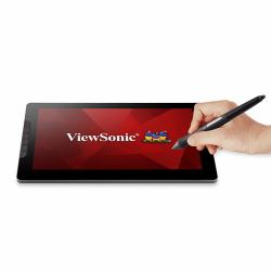 Viewsonic ID1330 Grafiktablett Schwarz, Weiß 294,64 x 165,1 mm USB (8192 PEN PRESURE FHD 13.3 - DISPLAY AG PROTECTION FILM GREY/)
