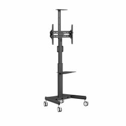 Vivolink VLFS3266C TV mount/stand 165.1 cm [65"] Black (Mobile stand upto VESA - 600x400 w/camera shelf . - Warranty: 144M)