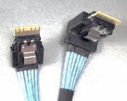 Intel CYPCBLSL112KIT Serial Attached SCSI [SAS] cable (Intel Cable Kit 1U SlimSas Cable x12 [CPU to HSBP] Kit CYPCBLSL112KIT)