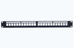 Lanview LVN127603 pezzo di pannello 1U (24-port STP Cat6 + Cat6a - patch panel 1U for 19" rack - Warranty: 60M)