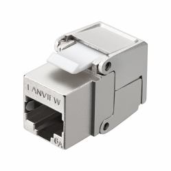 Lanview LVN128088 modulo Keystone (Cat6a Shielded flip jack - keystone - Warranty: 60M)