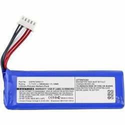 CoreParts MBXSPKR-BA033 AV-Geräte-Zubehör Akku Tragbarer Lautsprecher (Battery 11.10Wh Li-Pol 3.7V - 3000mAh Blue for Jbl Speaker - 11.1Wh Li-Pol 3.7V 3000mAh Blue, for Jbl Flip 4, Flip 4 - Warra...
