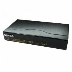 Cables Direct NLHDSP202-HD2 Videosplitter HDMI 2x HDMI (CDL 2 Port HDMI V2 4k@60Hz Split)