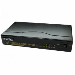 Cables Direct NLHDSP204-HD2 Videosplitter HDMI 4x HDMI (CDL 4 Port HDMI V2 4k@60Hz Split)