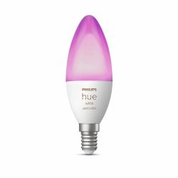 Philips Hue White and Color ambiance E14 - Smarte Lampe Kerzenform - 470 (Philips Hue White and Colour Ambiance - LED-Lampe - Form: B39 - E14 - 4 W [Entsprechung 25 W])