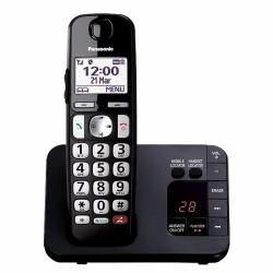 Panasonic KX-TGE820EB Telefon DECT-Telefon Anrufer-Identifikation Schwarz (PANASONIC KX-TGE820EB)
