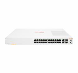 Hewlett Packard Enterprise Aruba Instant On 1960 24G 2XGT 2SFP+ Managed L2+ Gigabit Ethernet [10/100/1000] 1U White (Aruba IOn 1960 24G 2XT 2XF - Switch Europe - English - Warranty: 12M)