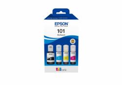 Epson C13T03V64A Druckerpatronennachfüller Original (Epson 101 Multipack - 4er-Pack - Schwarz, Gelb, Cyan, Magenta - original - TintenbehÃ¤lter - fÃ¼r Epson L4260, L4266, L6190, L6260, L6270, ...