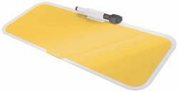 Leitz 52690019 Tableau blanc Verre (Leitz Cosy Glass Desk Notepad Warm Yellow)