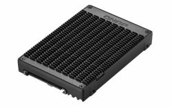 QNAP QDA-UMP4 contenitore di unità di archiviazione Box esterno SSD Nero 2.5" (QNAP QDA-UMP4 - Adattatore interfaccia - M.2 - PCIe 4.0 x4 [NVMe] - U.2)