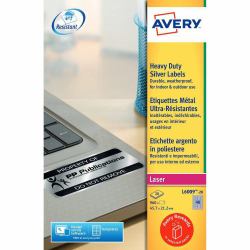 Avery L6009-20 Resistant Labels 20 sheets - 48 Labels per Sheet