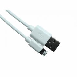 Cables Direct NLMOB-LT3M Lightning-Kabel 3 m Weiß (CDL 3mtr USB 2 MFI Lightning Cable)