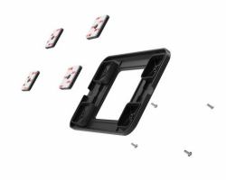 Compulocks Universal Invisible Mount Plate Black (IT Mount Secure Laptop - Mounting Plate - Black - Warranty: 24M)