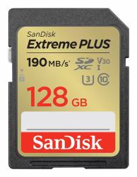 SanDisk SDSDXW2-128G-GNCIN 128 GB SDXC Class 10 (SANDISK EXTREME PLUS 128GB SDX MEMORY CARD + 2 YEARS RESCUEPRO DELUXE)