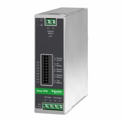APC Easy UPS 480 W entrée 24VCC sortie 24VCC 20A montage sur rail DIN sans batterie (E-UPS CONTROL MODULE 24V DC-DC DIN)