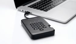 Origin Storage ISDAP2256SSD16000CG Datenverschlüsselungsgerät (DISKASHUR PRO2 SSD 256-BIT 16TB - - FIPS 140-2 CERTIFIED - GRAPHIT)