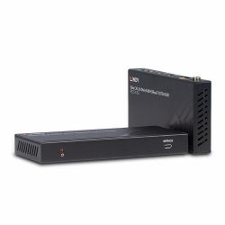 Lindy 38217 Audio-/Video-Leistungsverstärker AV-Sender & -Empfänger Schwarz (150M Cat.6 Hdmi 4K60 Hdbaset - Extender - Warranty: 24M)