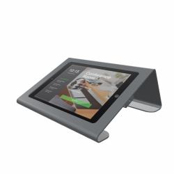 Heckler Design Meeting Room Console Sicherheitsgehäuse für Tablet Grau (Meeting Room Console tablet - security enclosure Grey - Warranty: 24M)