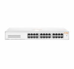 Aruba Instant On 1430 24G Unmanaged L2 Gigabit Ethernet [10/100/1000] 1U White (HPE Aruba Instant On - switch - Admini)
