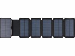 Sandberg 420-73 Powerbank Lithium Polymer [LiPo] 20000 mAh Schwarz (Solar 6-Panel Powerbank 20000 - Warranty: 60M)