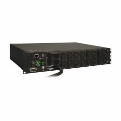 Tripp Lite PDUMH32HVNET unité de distribution d'énergie 16 sortie[s] CA 2U Noir (Eaton 7.4kW Single-Phase Switched PDU, LX Interface, 230V Outlets [16-C13], IEC-309 Blue 230V 32A, 3.6m Cord, 2U R...