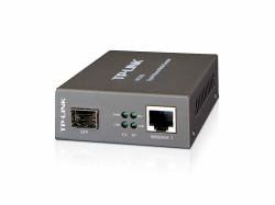 TP-Link Gigabit-Ethernet-Medienkonverter [LC, Multi-/Singlemode] (TP-LINK Konverter GBit RJ45 > GBit SFP)