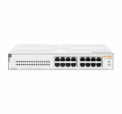 HPE Aruba Networking Aruba Instant On 1430 16G Class4 PoE 124W Unmanaged L2 Gigabit Ethernet [10/100/1000] Power over Ethernet [PoE] 1U Weiß (HPE Aruba Instant On 1430 16G Class4 PoE 124W Swi)