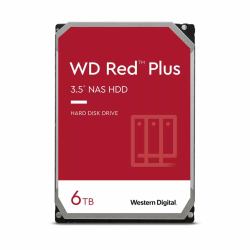 Western Digital Red Plus Interne Festplatte 6 TB 5400 RPM 256 MB 3.5" Serial ATA III (WD Red Plus 6TB 5400rpm 256MB 3.5'' HDD)