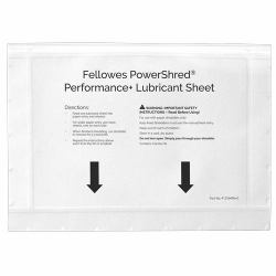 Fellowes POWERSHRED Performance+ Ölblätter 10 Stk. (Fellowes Performance+ Shredder Lubricant Sheets x10)