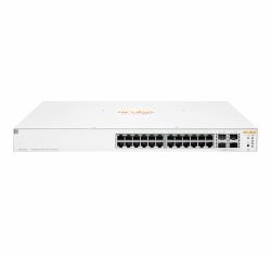 Hewlett Packard Enterprise Aruba Instant On 1930 24G Class4 PoE 4SFP/SFP+ 370W Managed L2+ Gigabit Ethernet [10/100/1000] Power over Ethernet [PoE] 1U White (HPE NETWORKING INSTANT ON SWITCH SERIES...