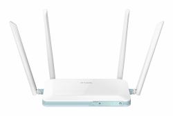 D-Link EAGLE PRO AI router wireless Fast Ethernet Banda singola [2.4 GHz] 4G Bianco (EAGLE PRO AI N300 4G SMART - ROUTER)