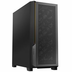 Antec P20CE Midi Tower Black (Antec P20CE Mid Tower Gaming Case, 1 x USB Type-C / 2 x USB 3.0, Tempered Glass Side Window Panel, Full-size Dust Filter, 3 x Pre-Installed PWM Fans, E-ATX, ATX, Micro...
