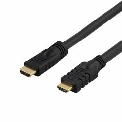 Deltaco HDMI-1200 HDMI-Kabel 20 m HDMI Typ A [Standard] Schwarz (Deltaco HDMI-1200 - 20m HDMI Sort)