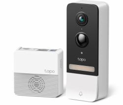 TP-Link Tapo D230S1 Schwarz, Weiß (TP-LINK TAPO VIDEO DOORBELL CAMERA KIT)