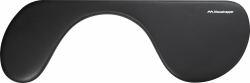 Mousetrapper Armrest - Asymmetric Handgelenkstütze Kunstleder Schwarz (Mousetrapper tastatur-armstÃ¸tte)