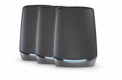 NETGEAR Orbi 860 AX6000 WiFi System black edition Tri-Band [2,4 GHz / 5 GHz / 5 GHz] Wi-Fi 6 [802.11ax] Schwarz 4 Intern (Netgear)