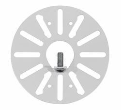 B-Tech BT5909 Plaque de montage (BT5909/W Small Dome Security Camera Mount for 38mm Poles)