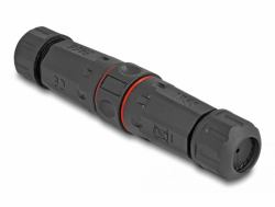 DeLOCK LWL Kabelverbinder LC Duplex Buchse zu LC Duplex Buchse APC wasserfest (Delock LWL Kabelverbinder LC Duplex Buchse zu LC Duplex Buchse APC wasserfest)