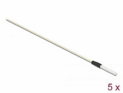 DeLOCK LWL Reinigungsstäbchen für Steckverbinder mit 2,50 mm Hülse 5 Stück (Delock LWL ReinigungsstÃ¤bchen fÃ¼r Steckverbinder mit 2,50 mm HÃ¼lse 5 StÃ¼ck)