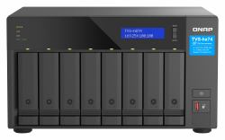 QNAP TVS-h874 NAS Tower Intel® Core™ i9 64 GB DDR4 32 TB HDD QuTS hero Black (QNAP TVS-H874X-I9-64G/32TB IW)