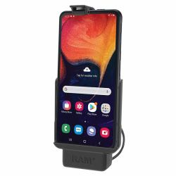 RAM Mounts RAM-HOL-SAM9PU Halterung Aktive Halterung Handy/Smartphone Schwarz (UNPKD RAM EZ-ROLL'R POWERED - DOCK FOR SAMSUNG XCOVER PRO - RAM-HOL-SAM9PU, Mobile phone/Smartphone, Active holder, Ca...